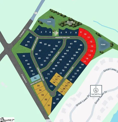 $430,805 | 138 Anderson Oaks Lane, Unit 82, Piedmont, SC 29673