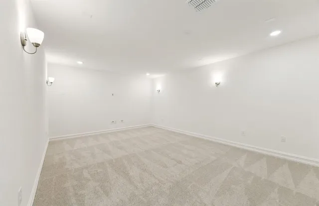 a view of empty room