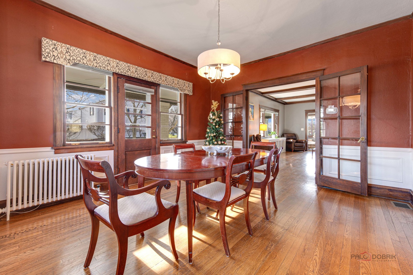 140 Summit Place Lake Forest, IL 60045 - Photo 10 of 39 a view of a dining room with furniture window and wooden floor