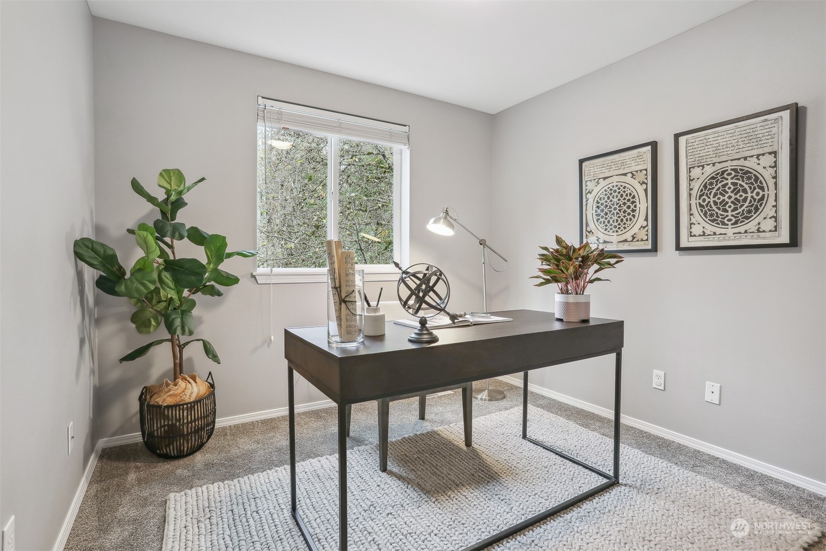 105 170th Street Southeast Bothell, WA 98012 - Photo 26 of 33 a view of a room with furniture potted plant and wooden floor