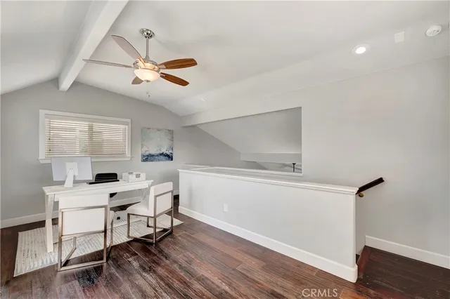 a view of a terrace with furniture and a potted plant