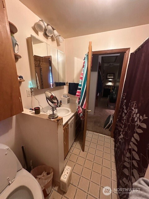 412 South 3rd Street McCleary, WA 98557 - Photo 7 of 14 a bathroom with a sink and a mirror