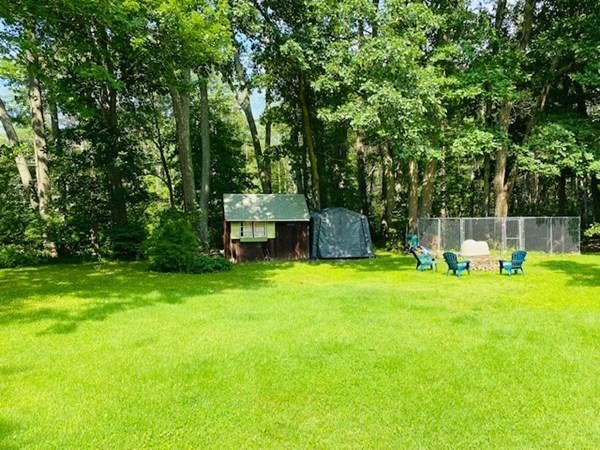 140 Valley Road Barre, MA 01005 - Photo 11 of 40 a view of a backyard with swimming pool