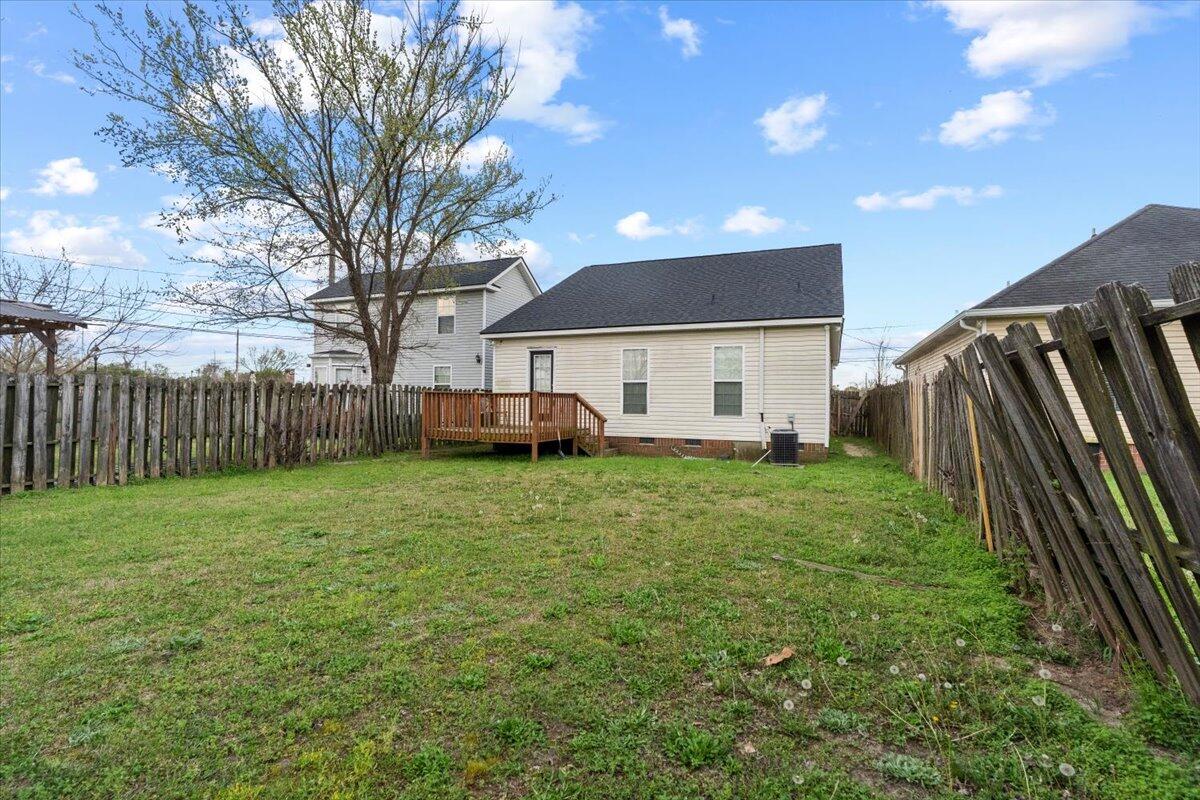 907 Hopkins Street Augusta, GA 30901 - Photo 25 of 26 25-Backyard View