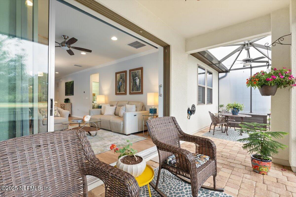 67 Woodbriar Road Ponte Vedra, FL 32081 - Photo 48 of 87 Sliders open to screened patio
