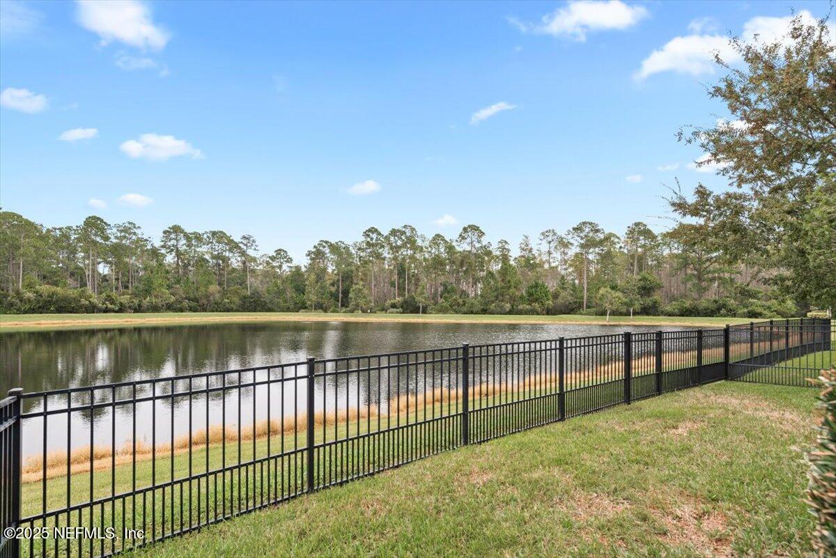 67 Woodbriar Road Ponte Vedra, FL 32081 - Photo 54 of 87 Pond view with fencing