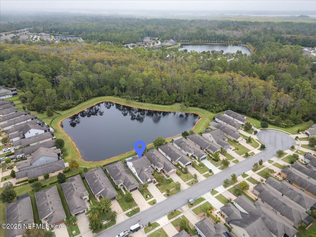 67 Woodbriar Road Ponte Vedra, FL 32081 - Photo 60 of 87 Ariel view with pond