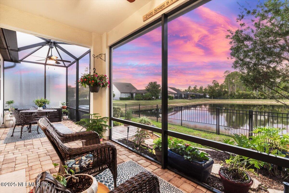 67 Woodbriar Road Ponte Vedra, FL 32081 - Photo 7 of 87 covered lanai with pond views