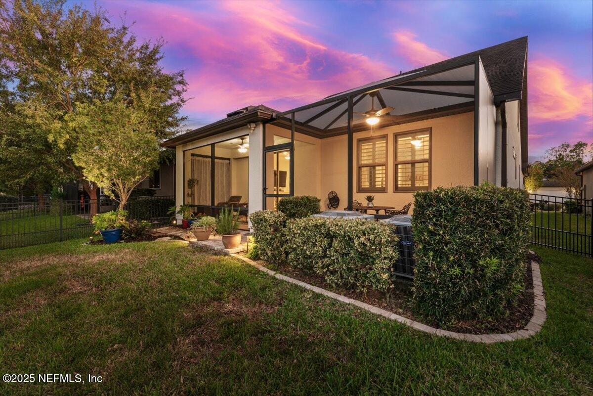 67 Woodbriar Road Ponte Vedra, FL 32081 - Photo 10 of 87 Rear of Home with landscape lighting