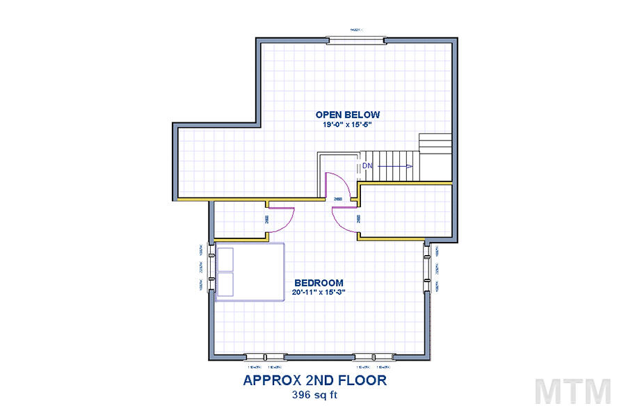 0 Bear Canyon Road Garberville, CA 95542 - Photo 106 of 107 Measurements Floorplan 2nd Floor