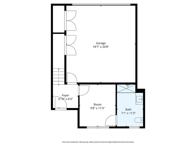 a picture of a bathroom with a shower