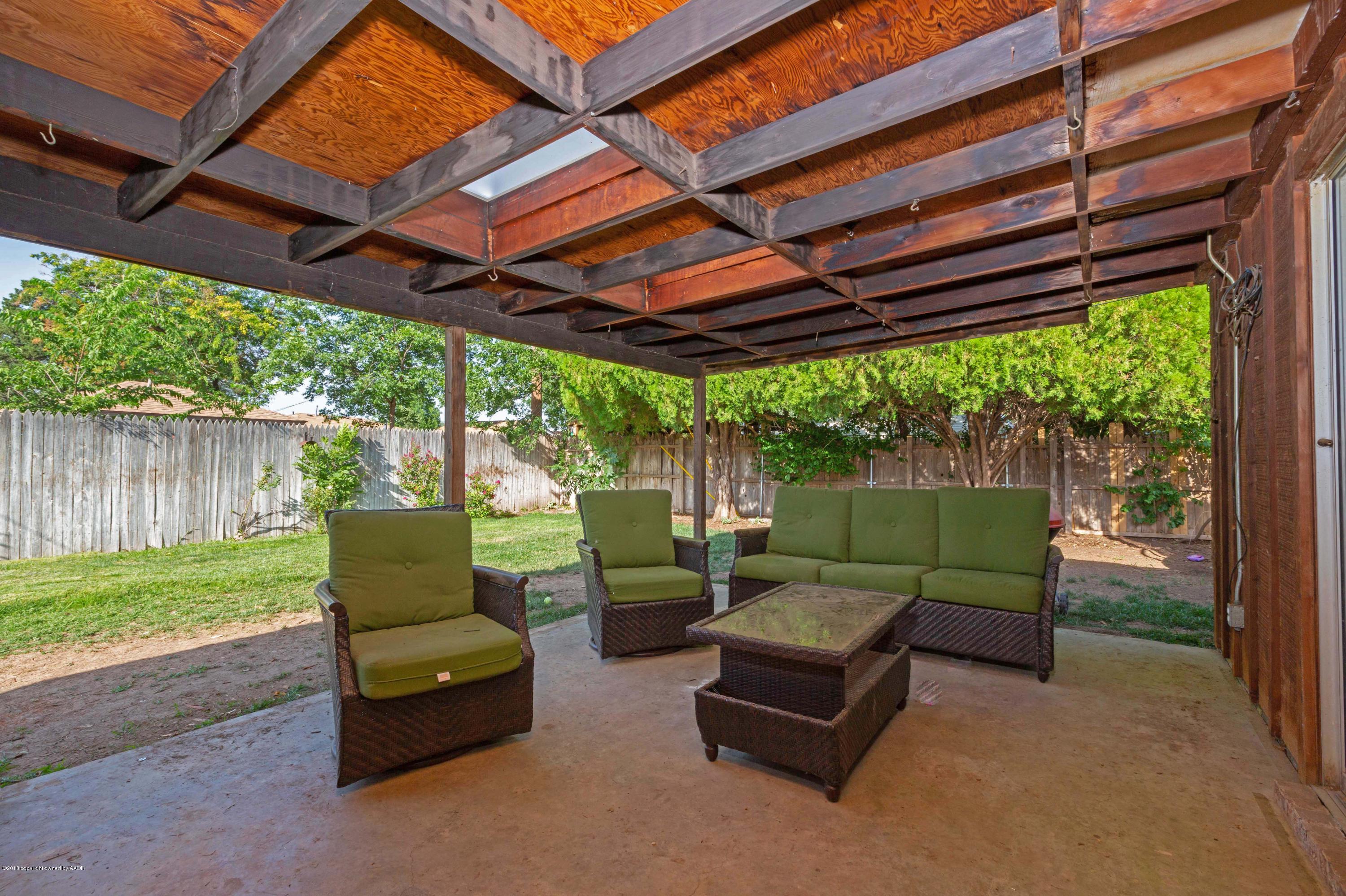4906 Randolph Road Amarillo, TX 79106 - Photo 20 of 21 Patio