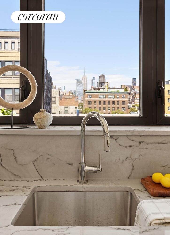 181 MacDougal Street, Unit PH Manhattan, NY 10011 - Photo 10 of 26 a bathroom with a sink