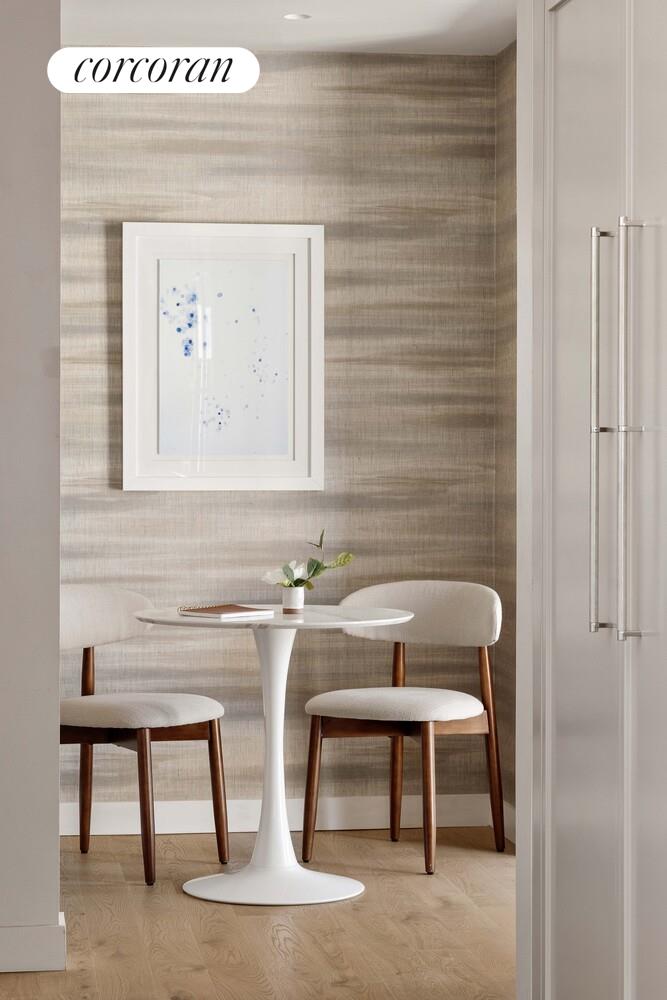 181 MacDougal Street, Unit PH Manhattan, NY 10011 - Photo 11 of 26 a bathroom with a sink and a mirror