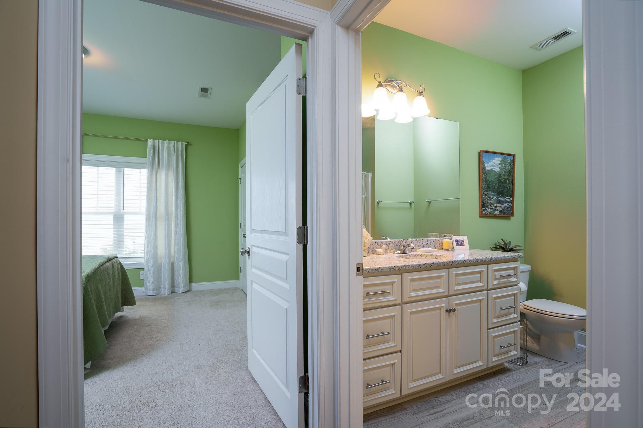 483 Pepperstone Drive Salisbury, NC 28146 - Photo 12 of 35 a bathroom with a sink and mirror