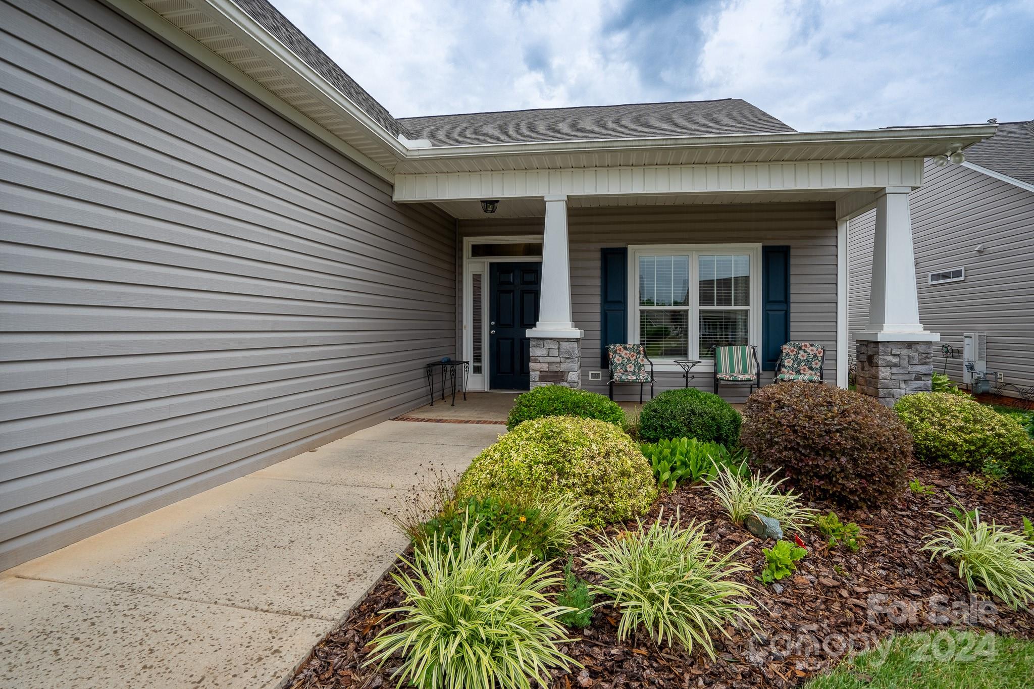 483 Pepperstone Drive Salisbury, NC 28146 - Photo 4 of 35 a view of a house with potted plants
