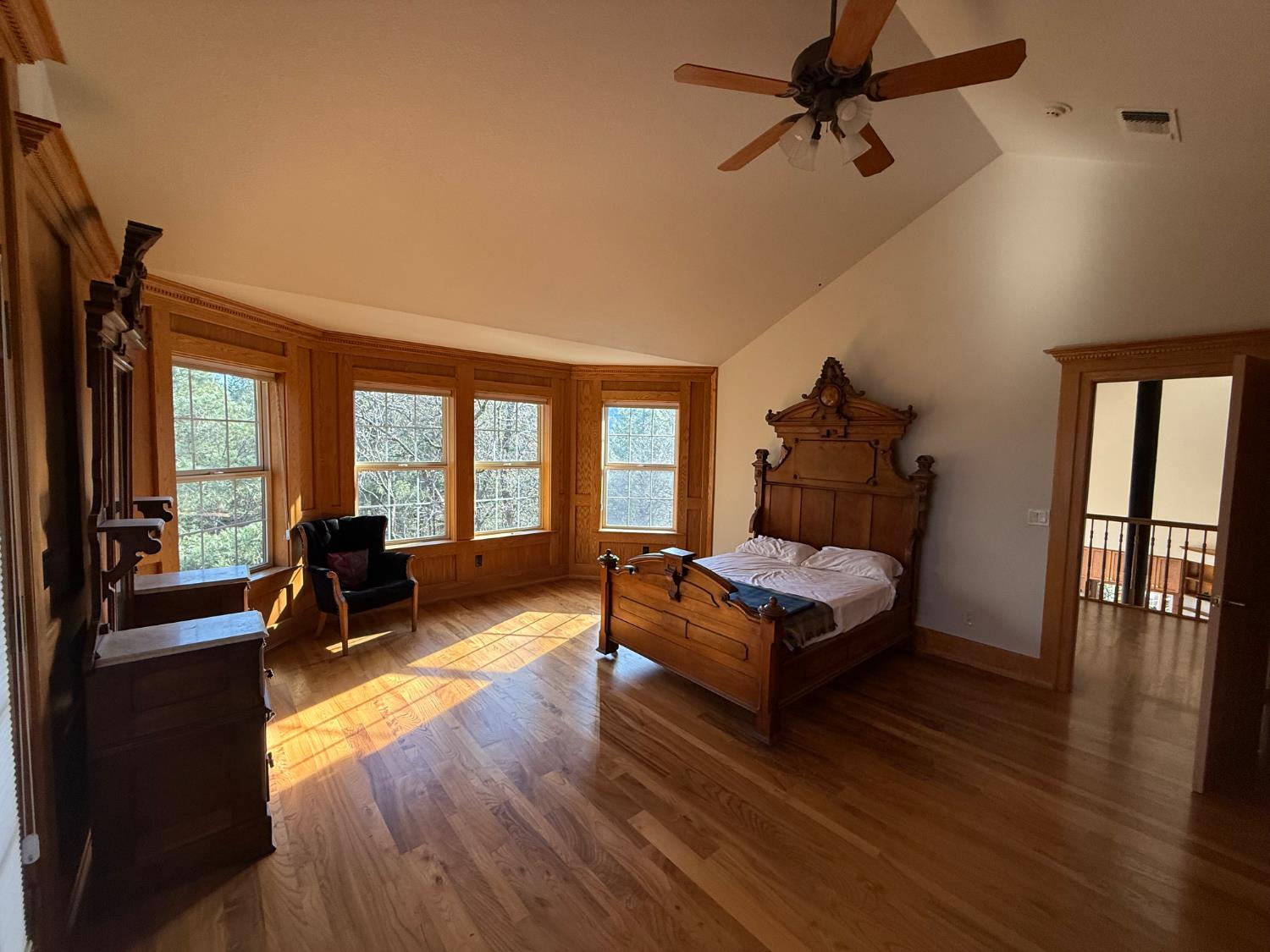 21293 Scotts Flat Road Nevada City, CA 95959 - Photo 42 of 62 a living room with furniture and wooden floors