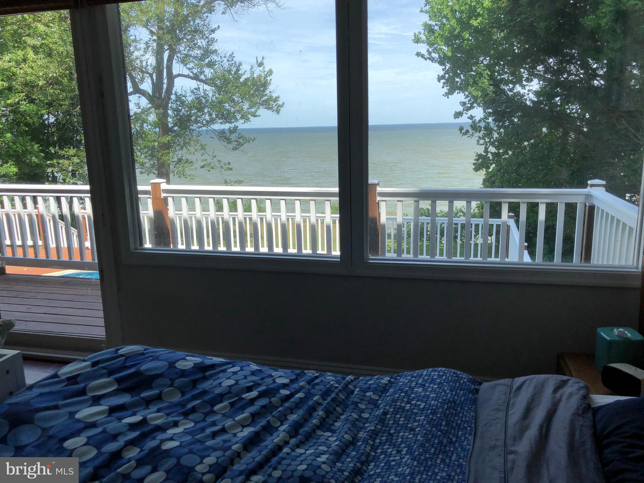 144 Windcliff Road Prince Frederick, MD 20678 - Photo 20 of 47 Wake up viewing the Chesapeake Bay