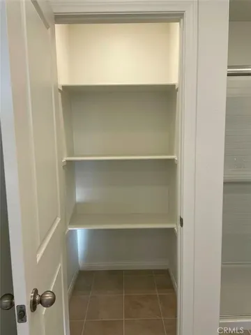 a refrigerator in a kitchen