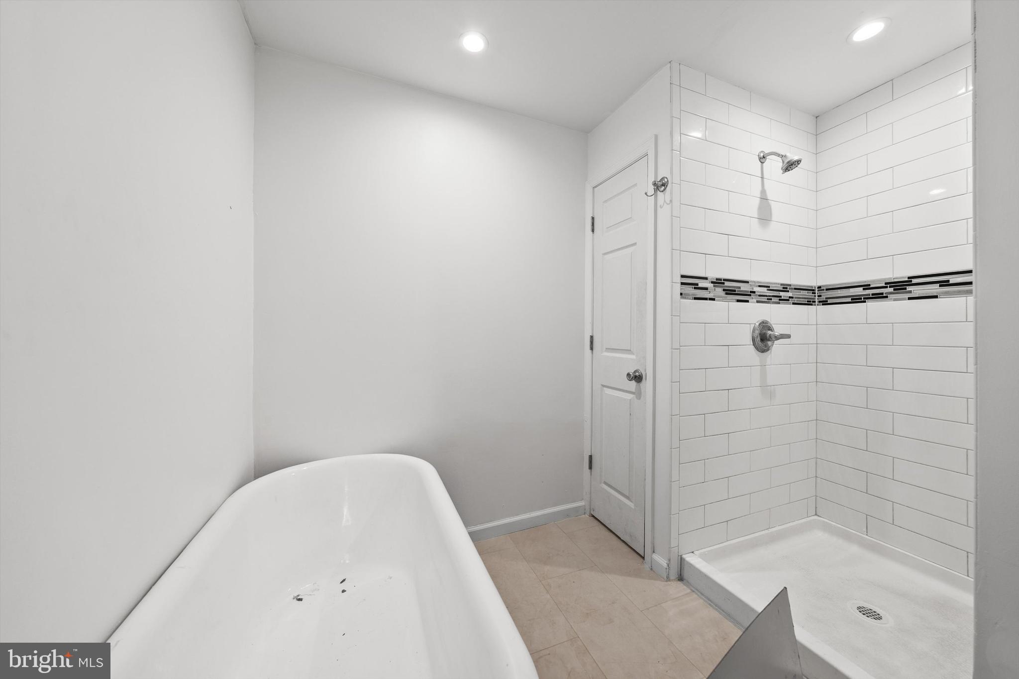 219 Rittenhouse Street Northwest Washington, DC 20011 - Photo 55 of 68 Lower level tub and shower