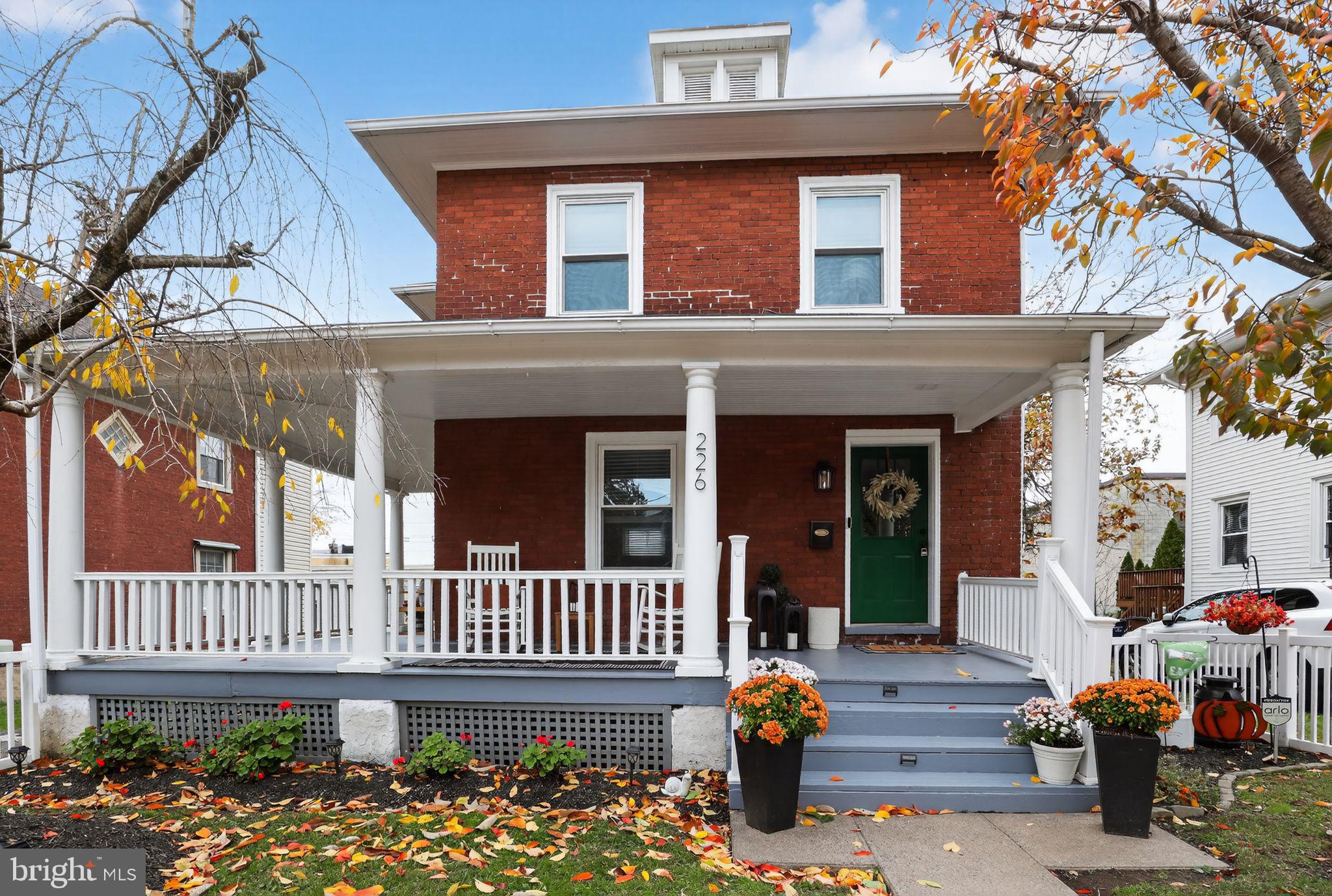 front view of a house