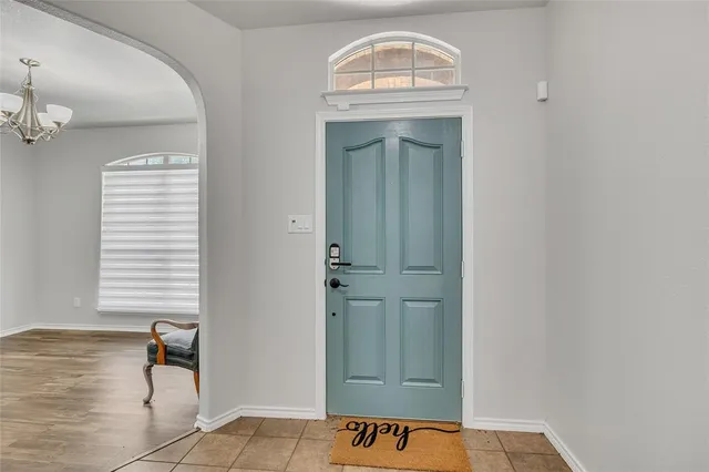 a view of livingroom with a hallway