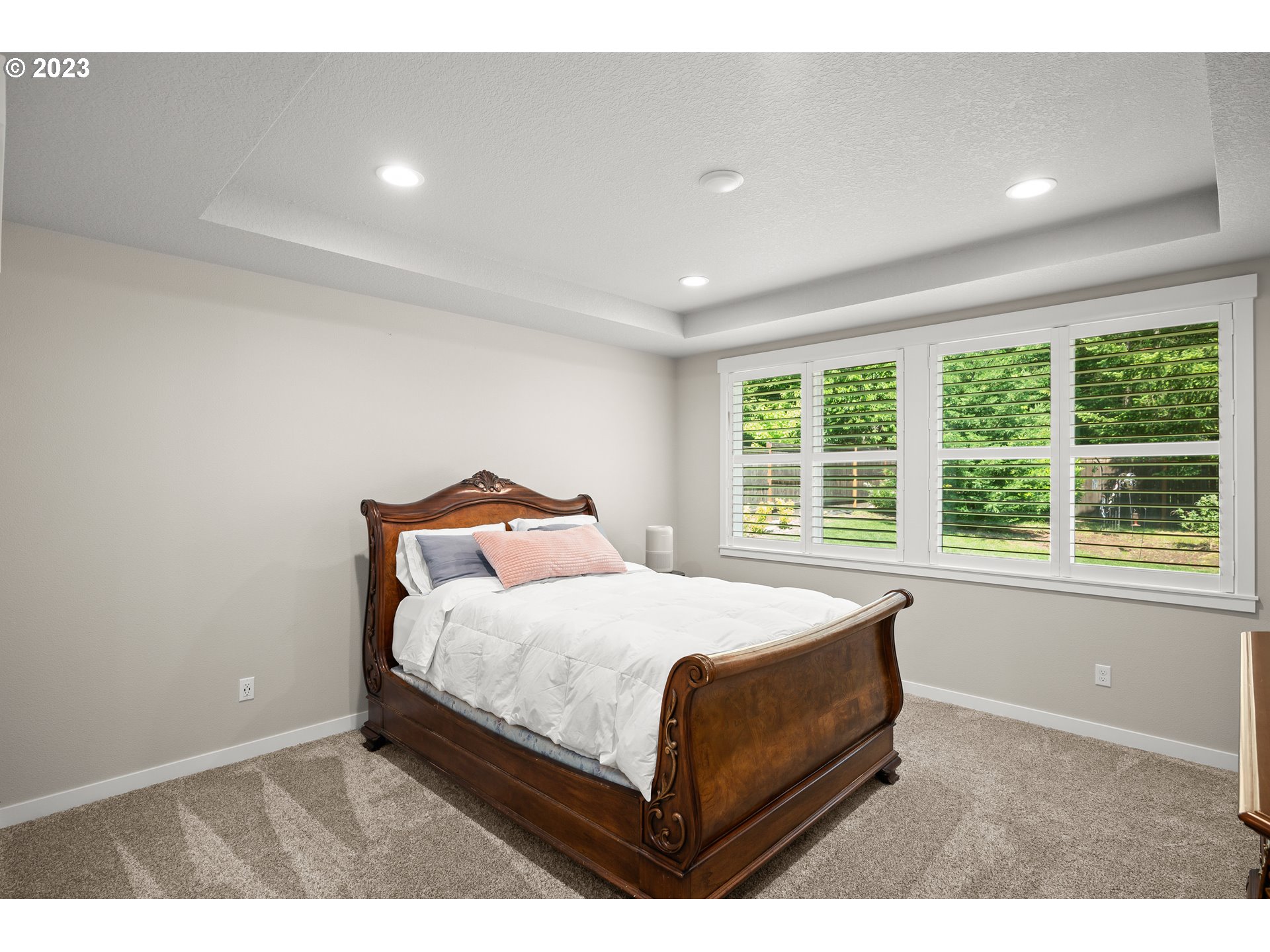16316 Kitty Hawk Avenue Oregon City, OR 97045 - Photo 15 of 29 a bedroom with a bed and window