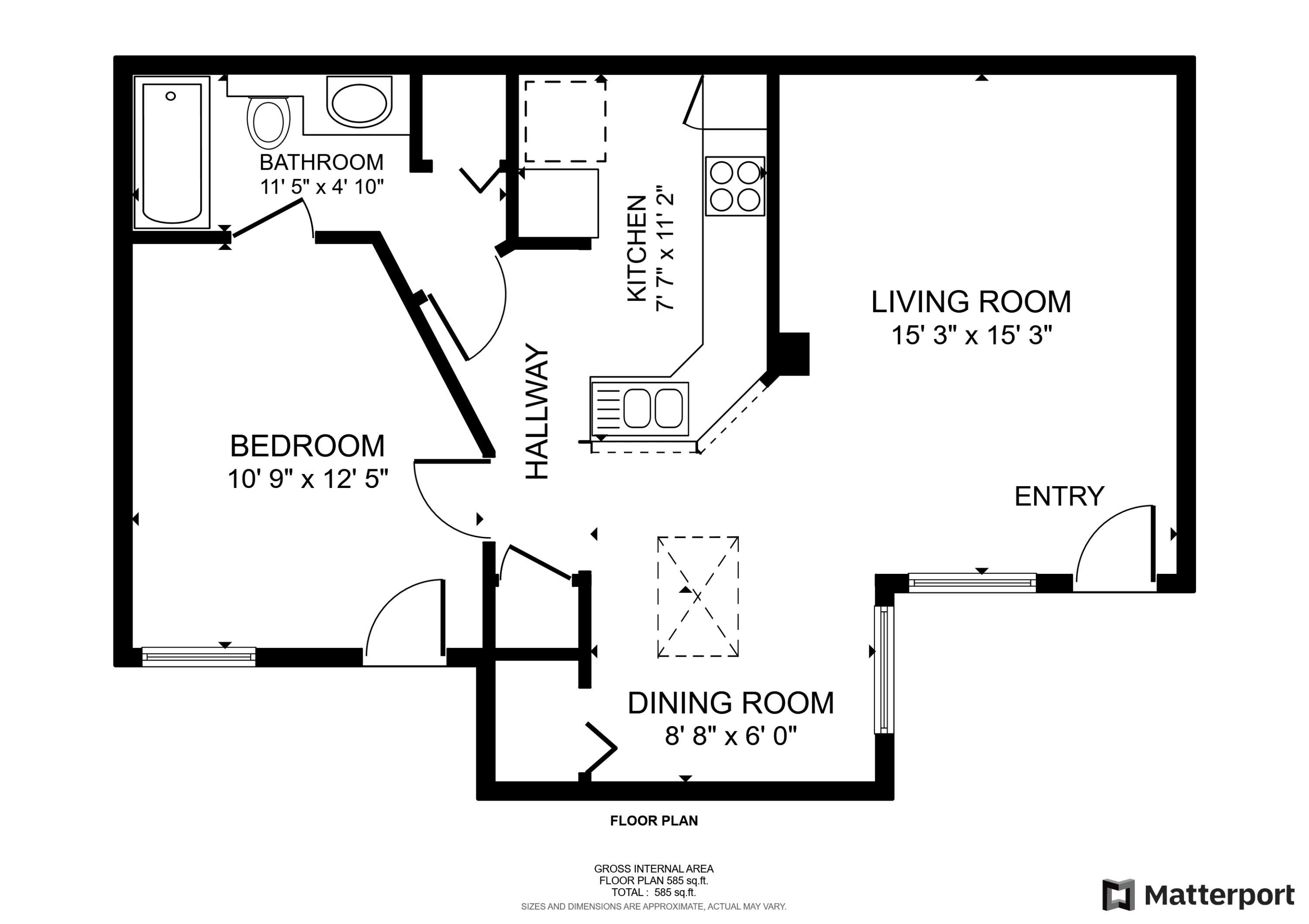 1205 Crystal Way, Unit D Delray Beach, FL 33444 - Photo 28 of 28 Floor Plan