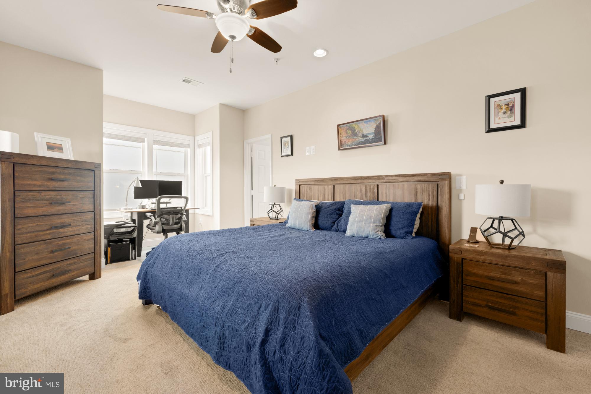 233 S Street Northeast, Unit 4 Washington, DC 20002 - Photo 25 of 37 a bedroom with a bed and furniture