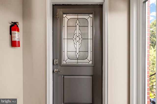 a utility room with a window