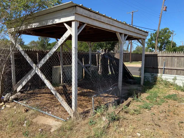 a view of water heater room