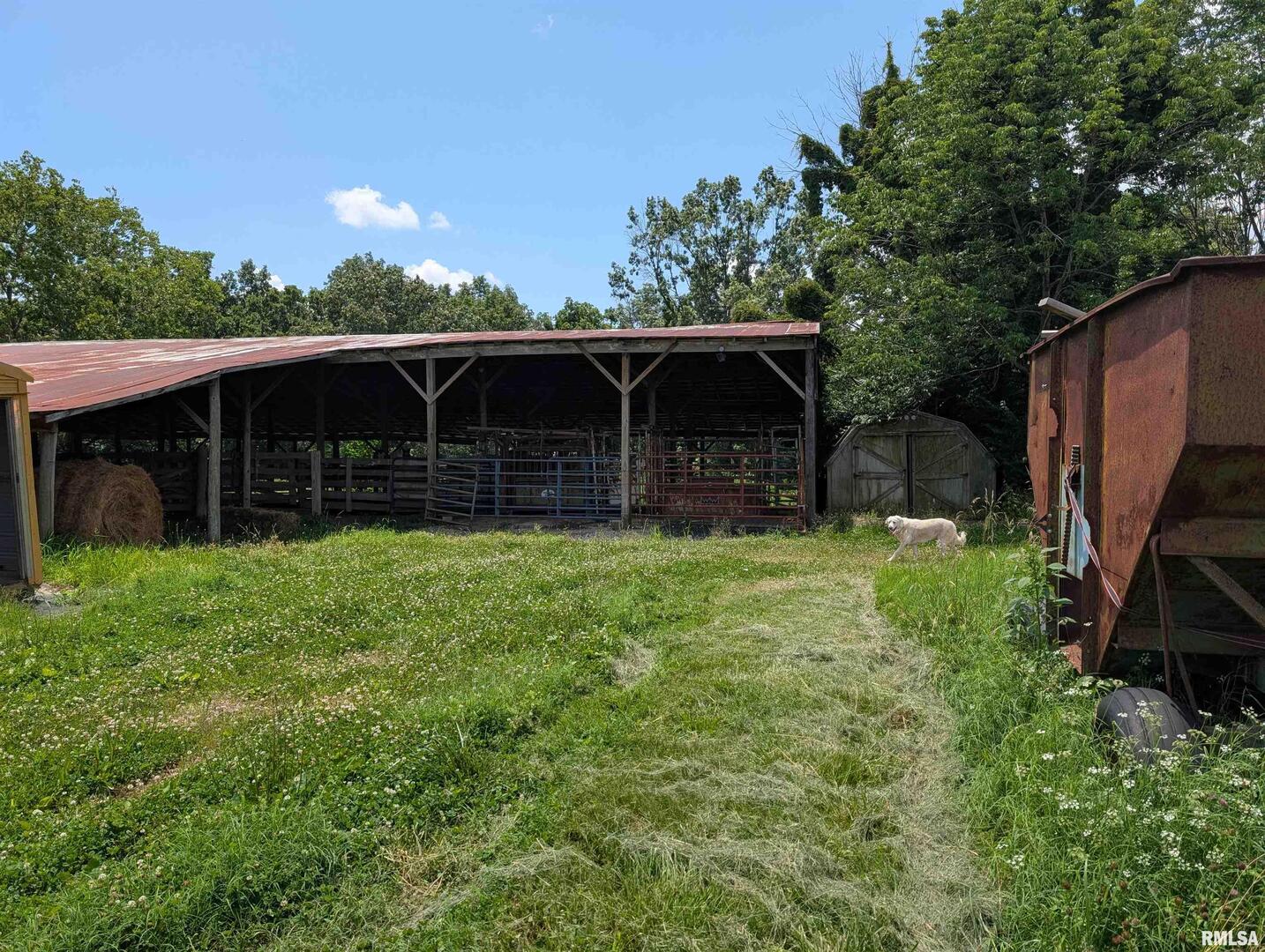 340 Dameron Lane Vienna, IL 62995 - Photo 5 of 46 a view of a house with backyard and a garden