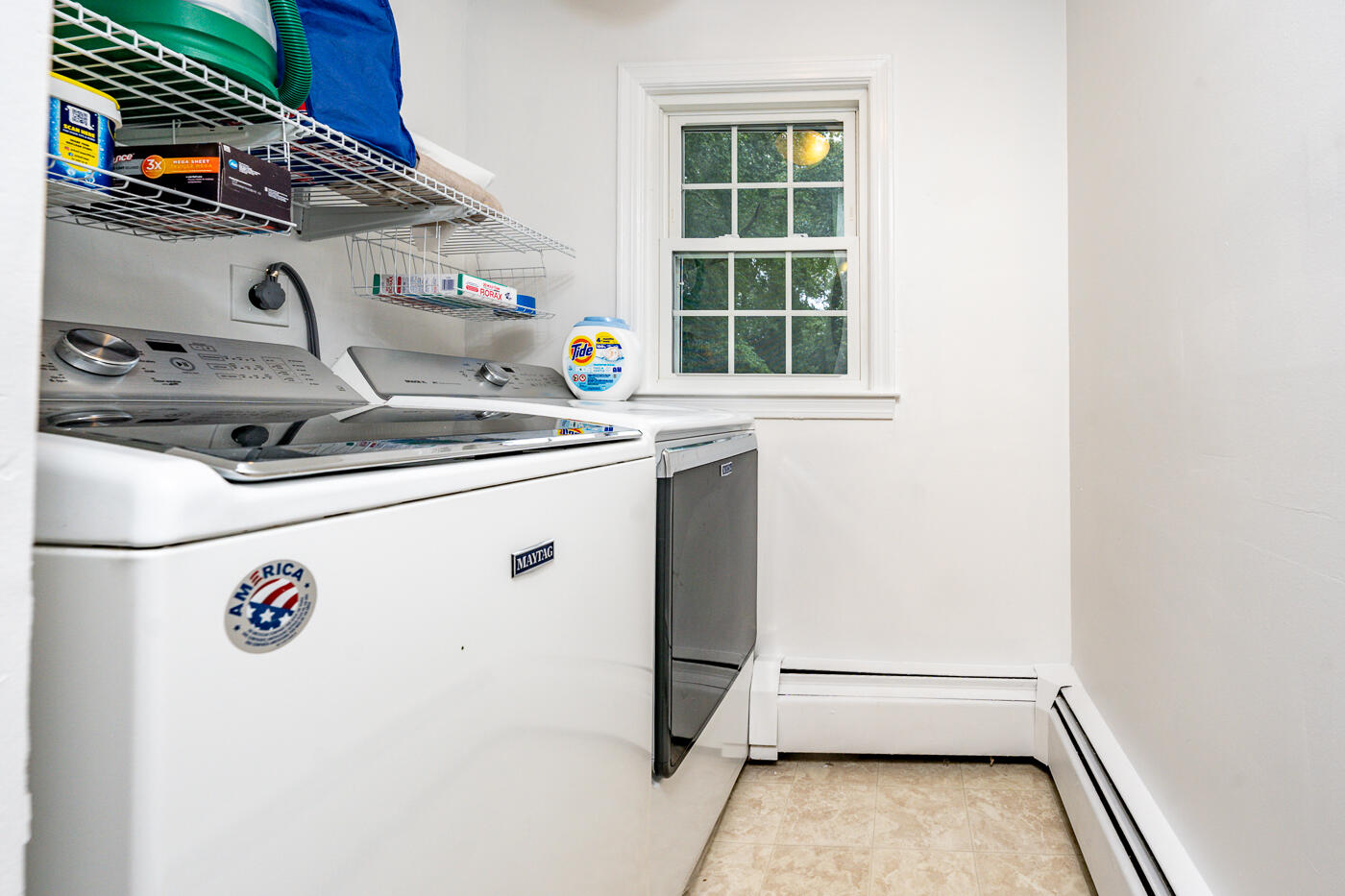 82 Skunknet Road Centerville, MA 02632 - Photo 17 of 35 a utility room with dryer and washer