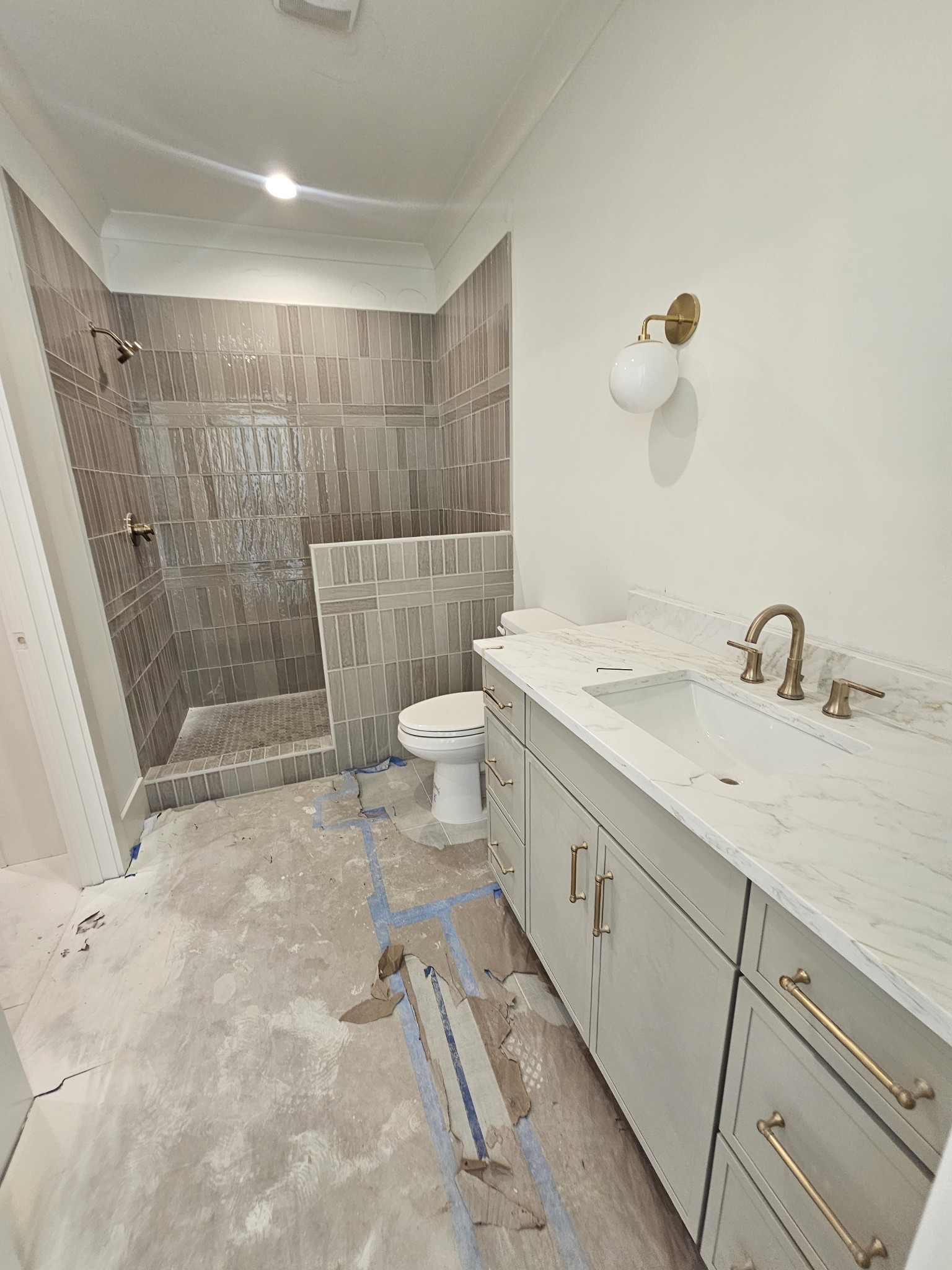 2962 Del Rio Pike Franklin, TN 37069 - Photo 46 of 69 a bathroom with a sink a toilet and shower