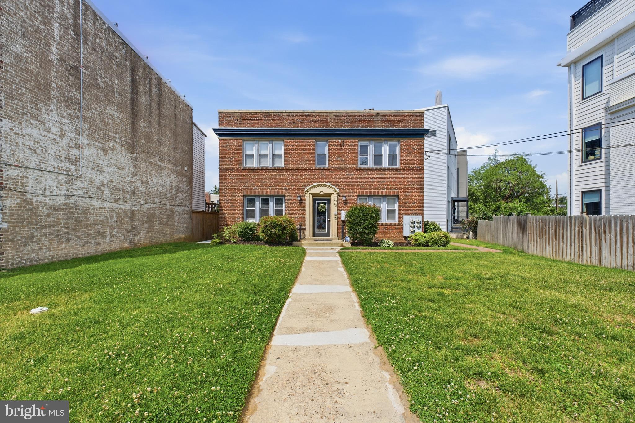 2712 6th Street Northeast Washington, DC 20017 - Photo 2 of 24 a front view of house with yard