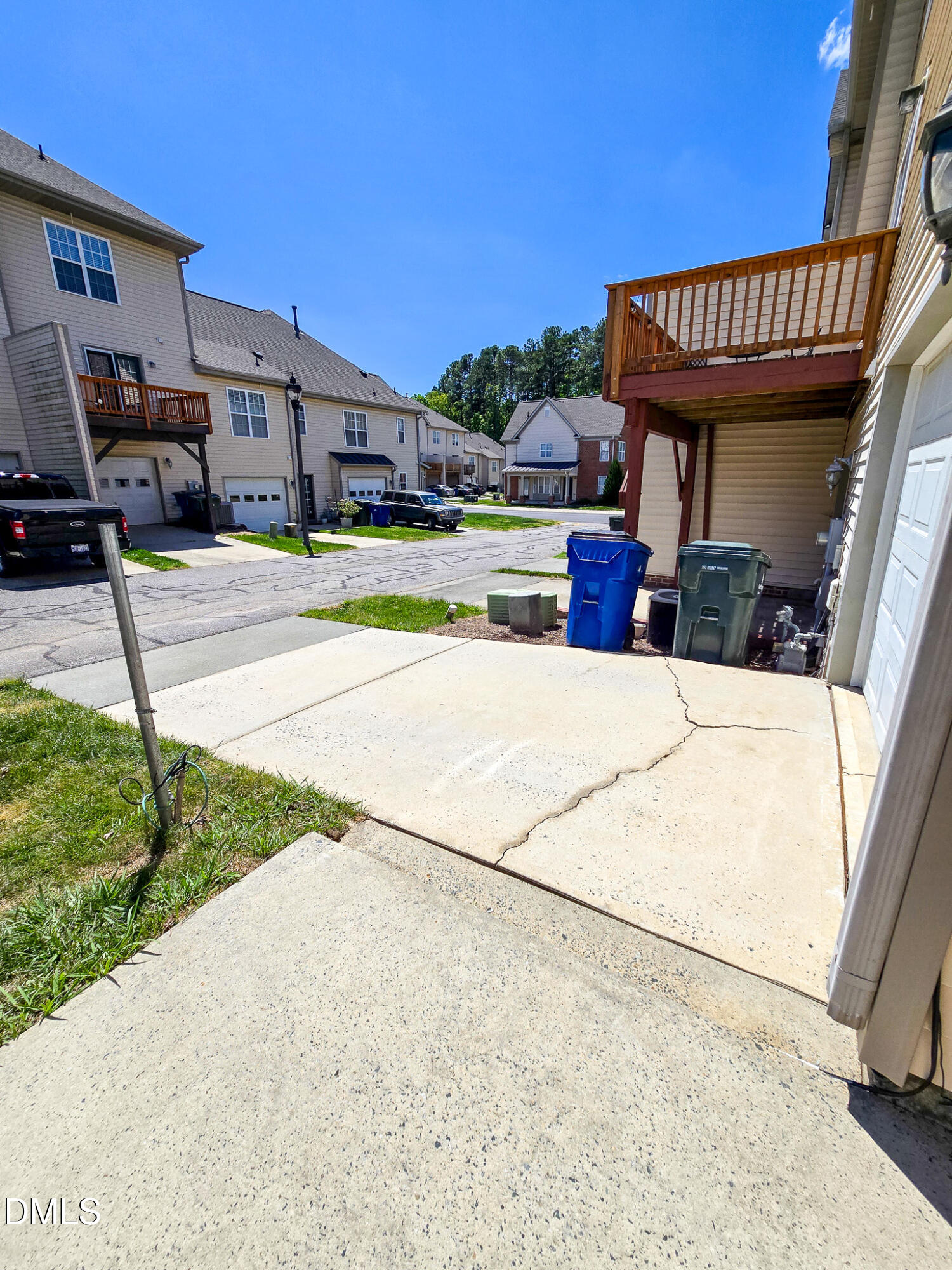 9819 Layla Avenue Raleigh, NC 27617 - Photo 35 of 35 a view of a house with a patio