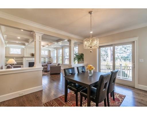 16 Woodcliffe Road Lexington, MA 02421 - Photo 10 of 30 a view of a dining room with furniture wooden floor and chandelier