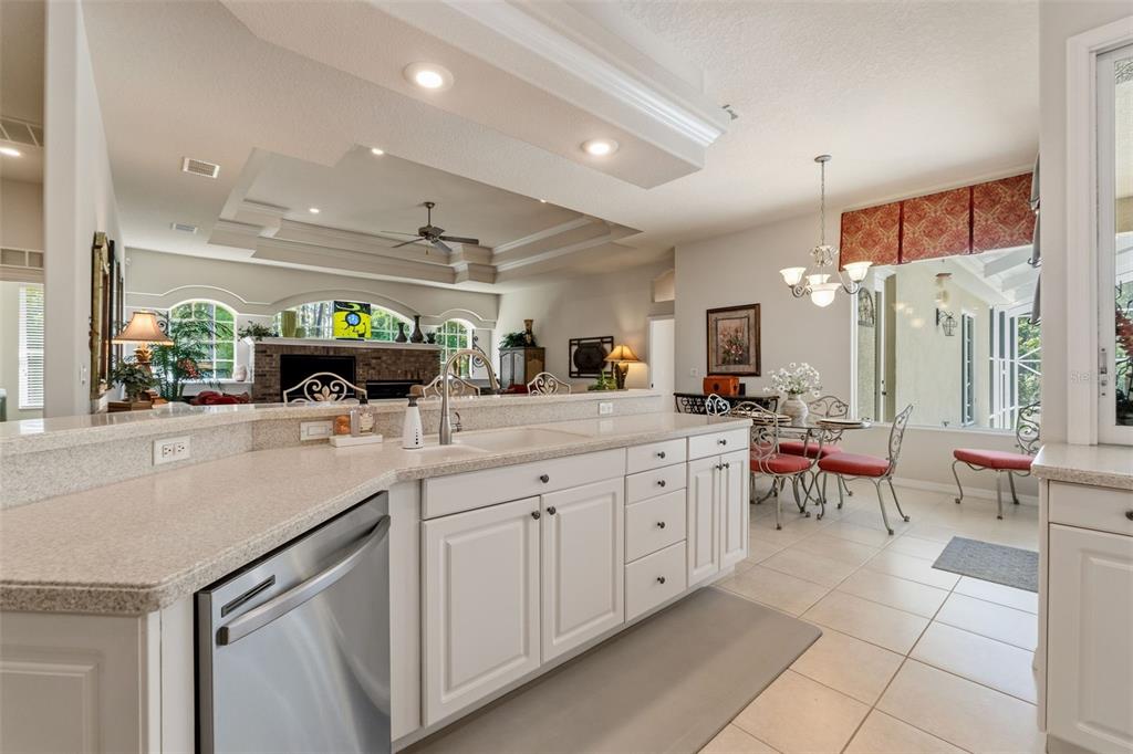 10260 Waters Edge Court Weeki Wachee, FL 34613 - Photo 24 of 58 a kitchen with stainless steel appliances lots of counter top space