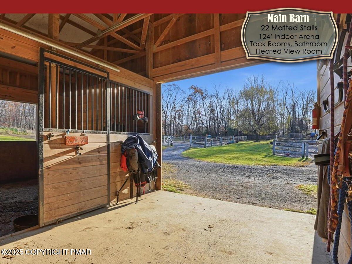 130 Barn Swallow Lane Cresco, PA 18326 - Photo 30 of 98 a view of a backyard with a wooden fence
