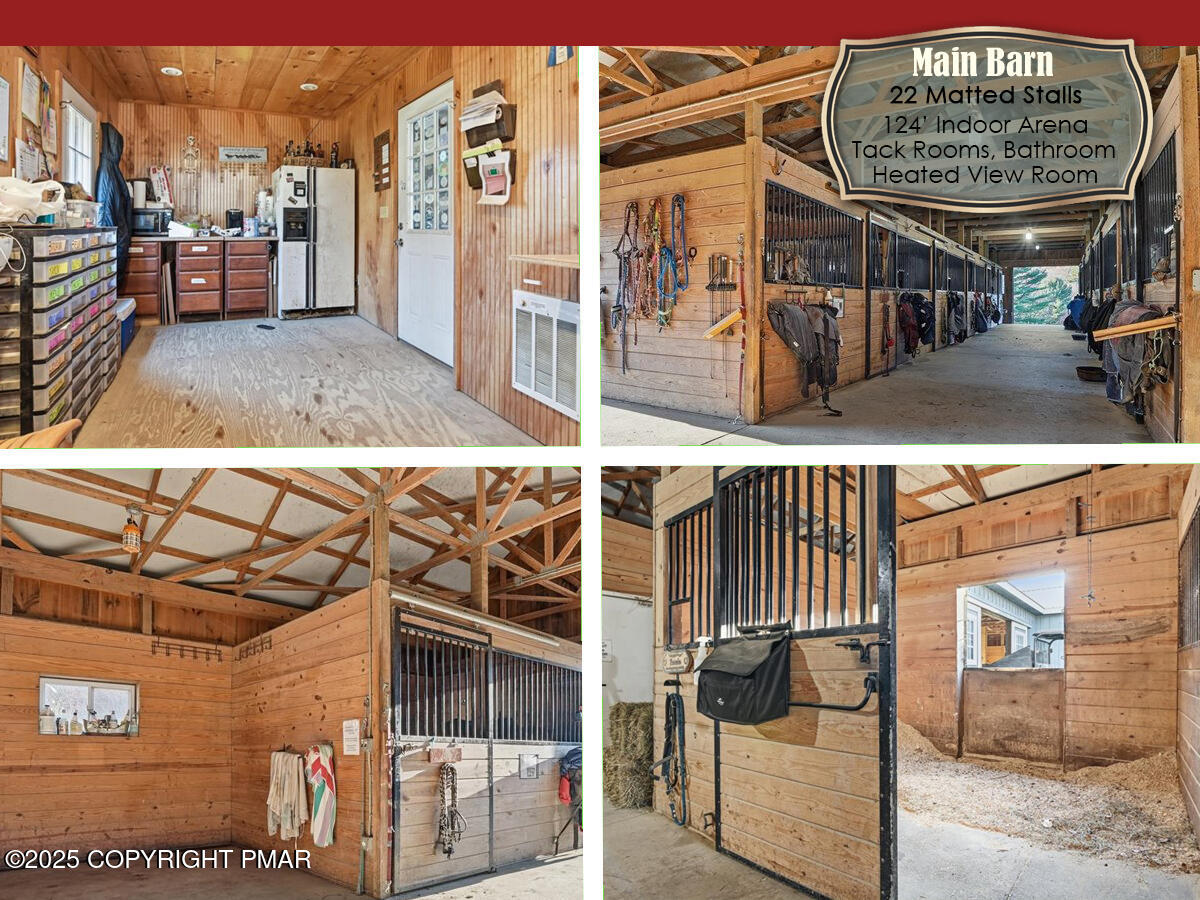 130 Barn Swallow Lane Cresco, PA 18326 - Photo 32 of 98 Main Barn & Arena (1)