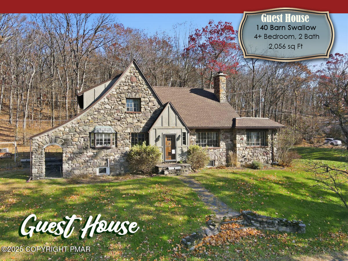 130 Barn Swallow Lane Cresco, PA 18326 - Photo 43 of 98 a front view of house with an outdoor space