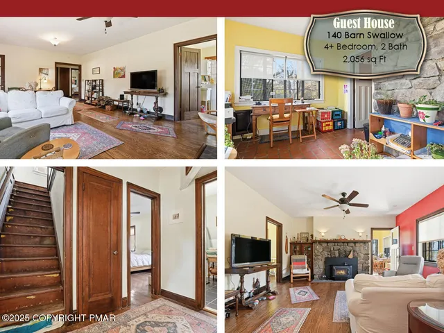 a view of a swimming pool with a yard