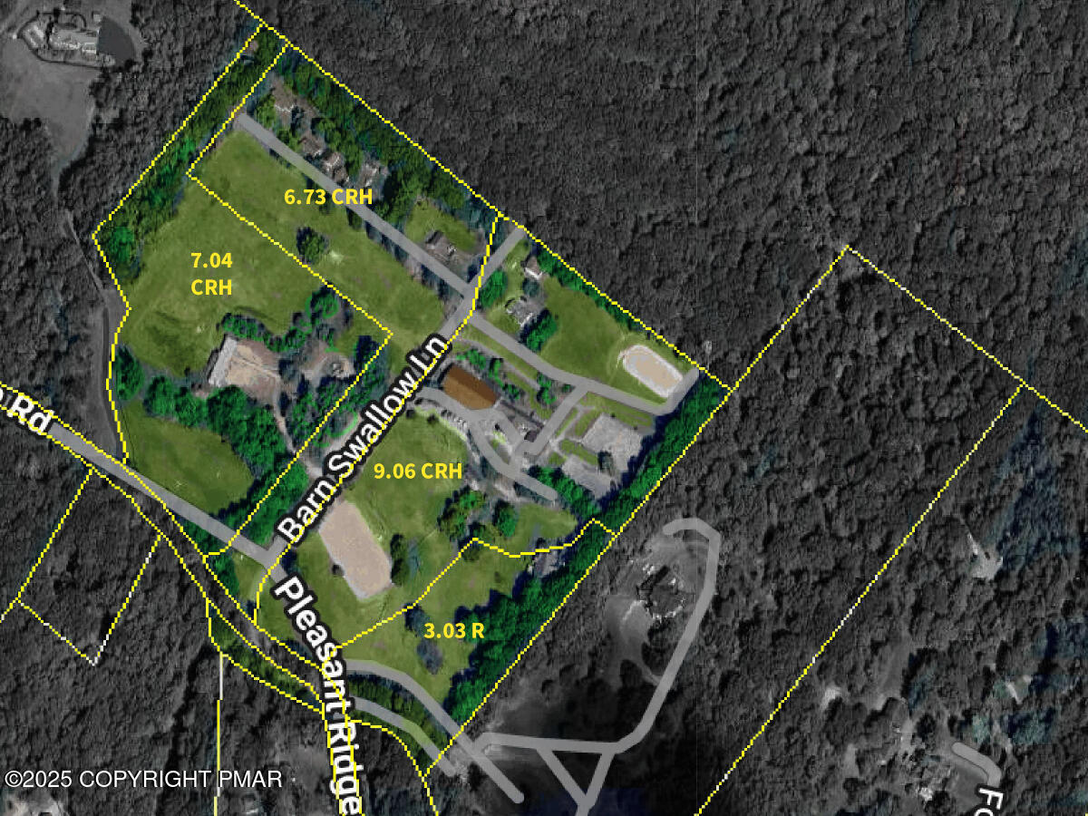 130 Barn Swallow Lane Cresco, PA 18326 - Photo 98 of 98 Overhead Map Barn Swallow