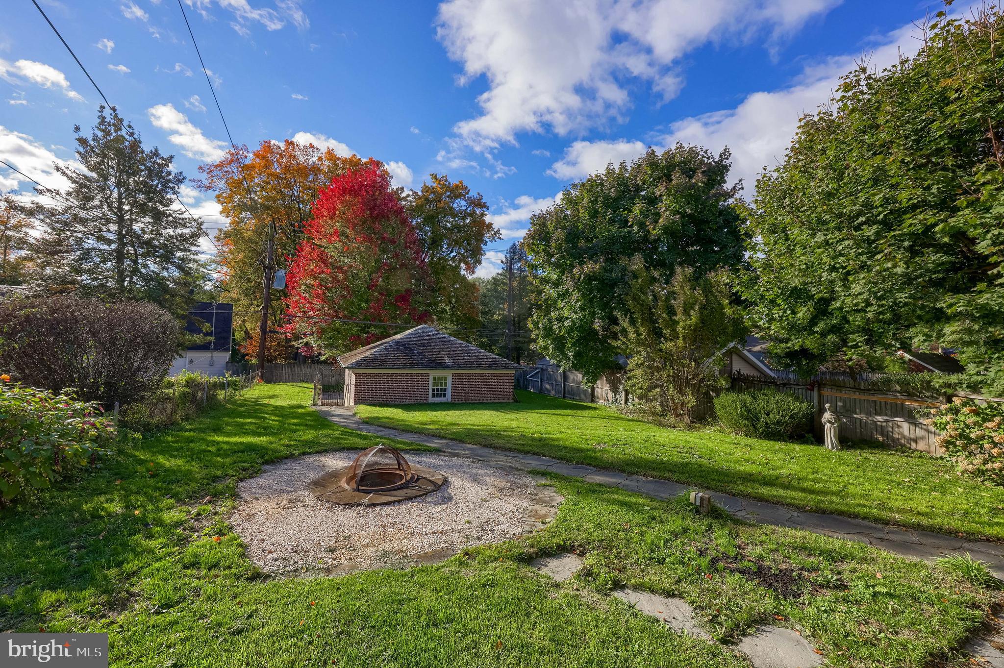 146 East Springettsbury Avenue York, PA 17403 - Photo 41 of 47 a view of a garden with a house in the background
