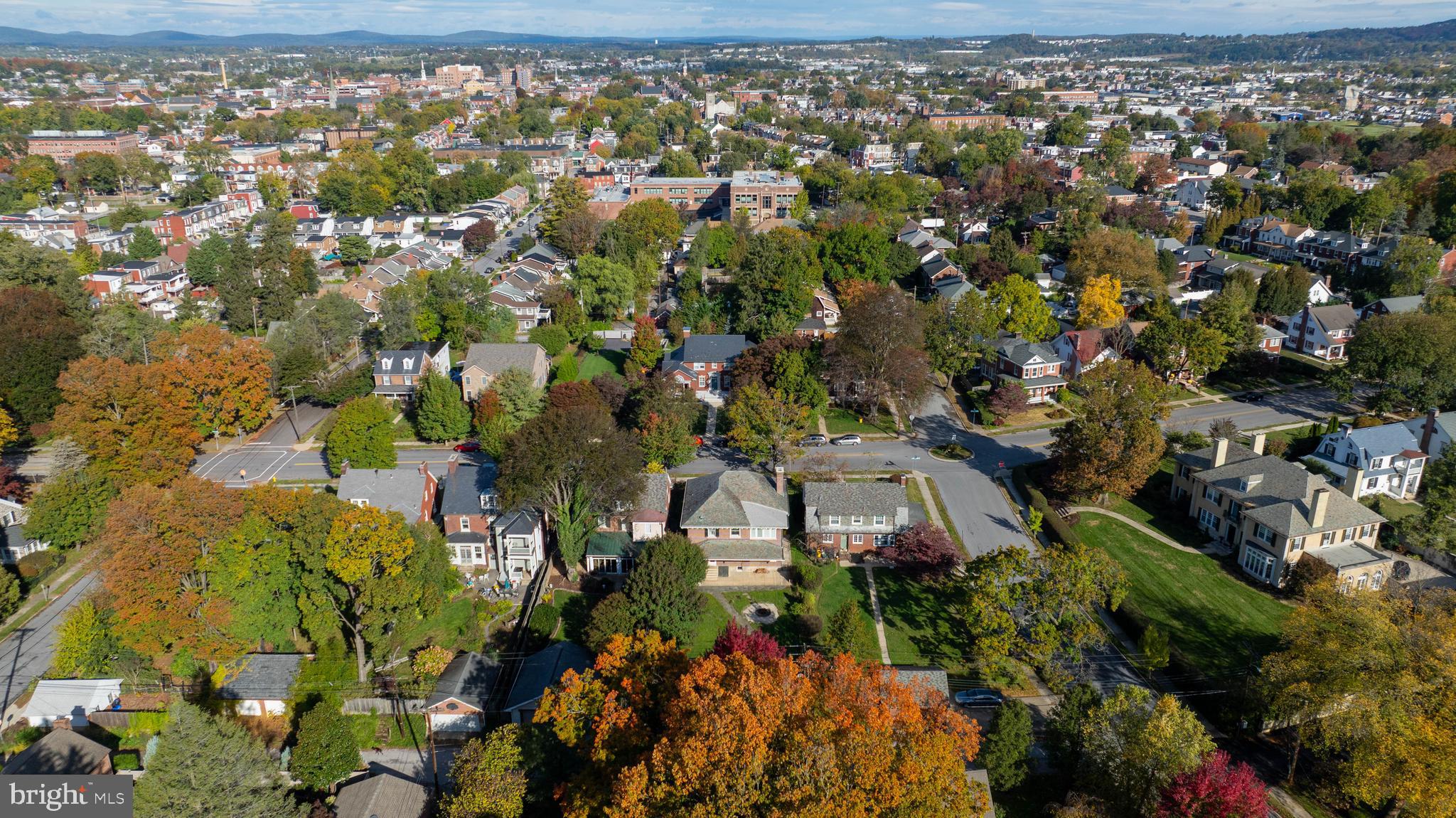 146 East Springettsbury Avenue York, PA 17403 - Photo 44 of 47 an aerial view of residential houses with outdoor space