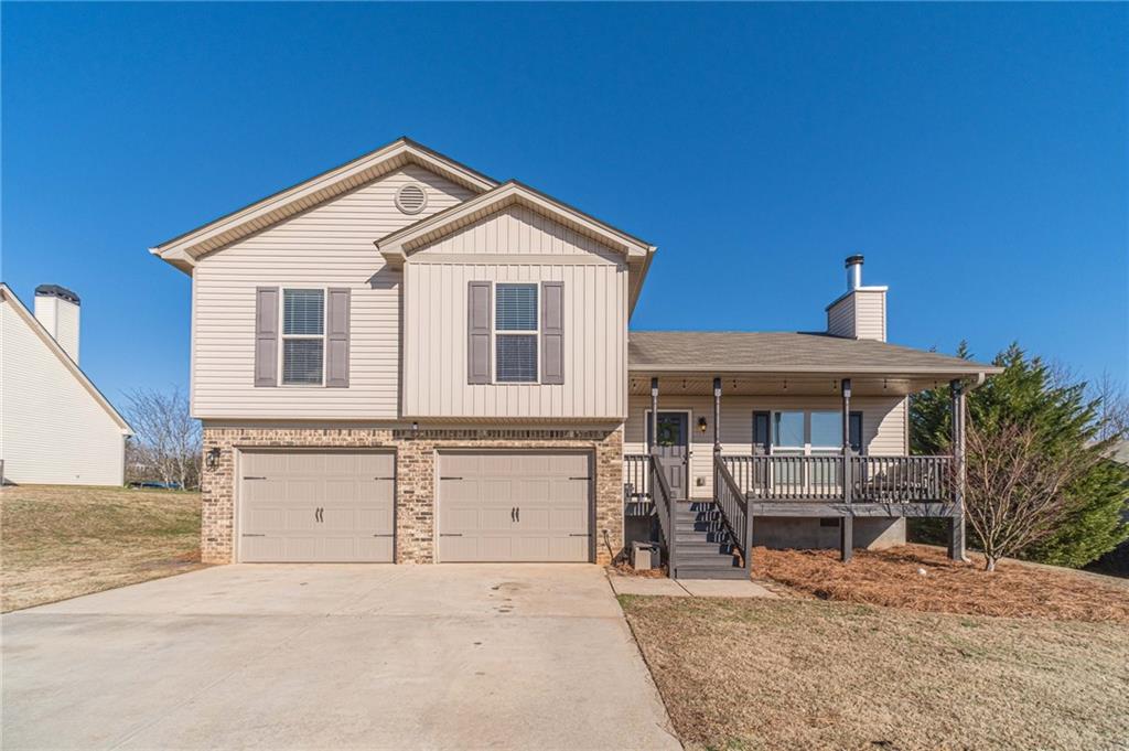 147 Brookside Drive Lula, GA 30554 - Photo 1 of 1 a front view of a house with a yard