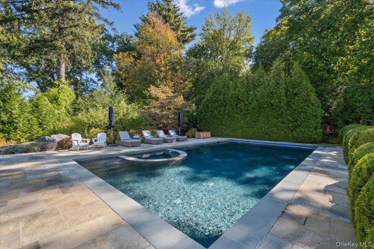 96 Brookby Road Scarsdale, NY 10583 - Photo 40 of 45 Custom Gunite Pool and spa