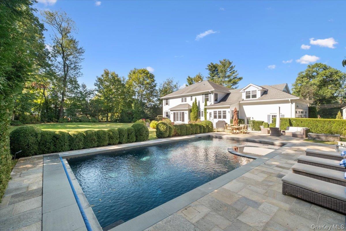 96 Brookby Road Scarsdale, NY 10583 - Photo 41 of 45 Another view of the rear property and pool