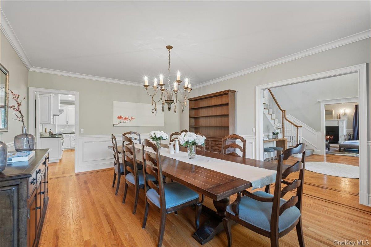 96 Brookby Road Scarsdale, NY 10583 - Photo 7 of 45 Formal Dining Room with tons of space to entertain a large crowd