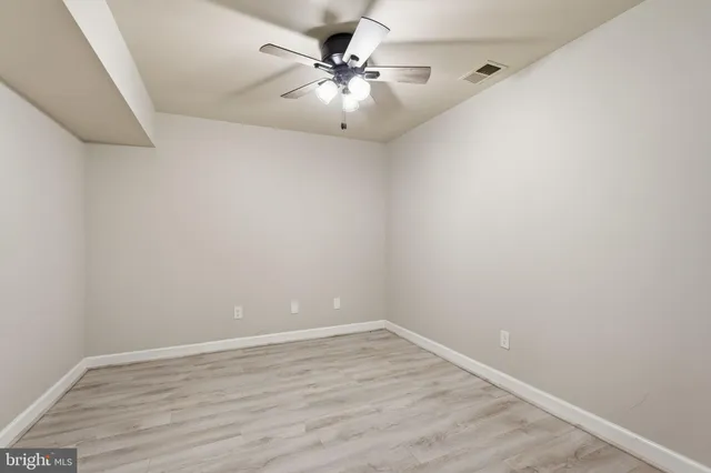 wooden floor in an empty room